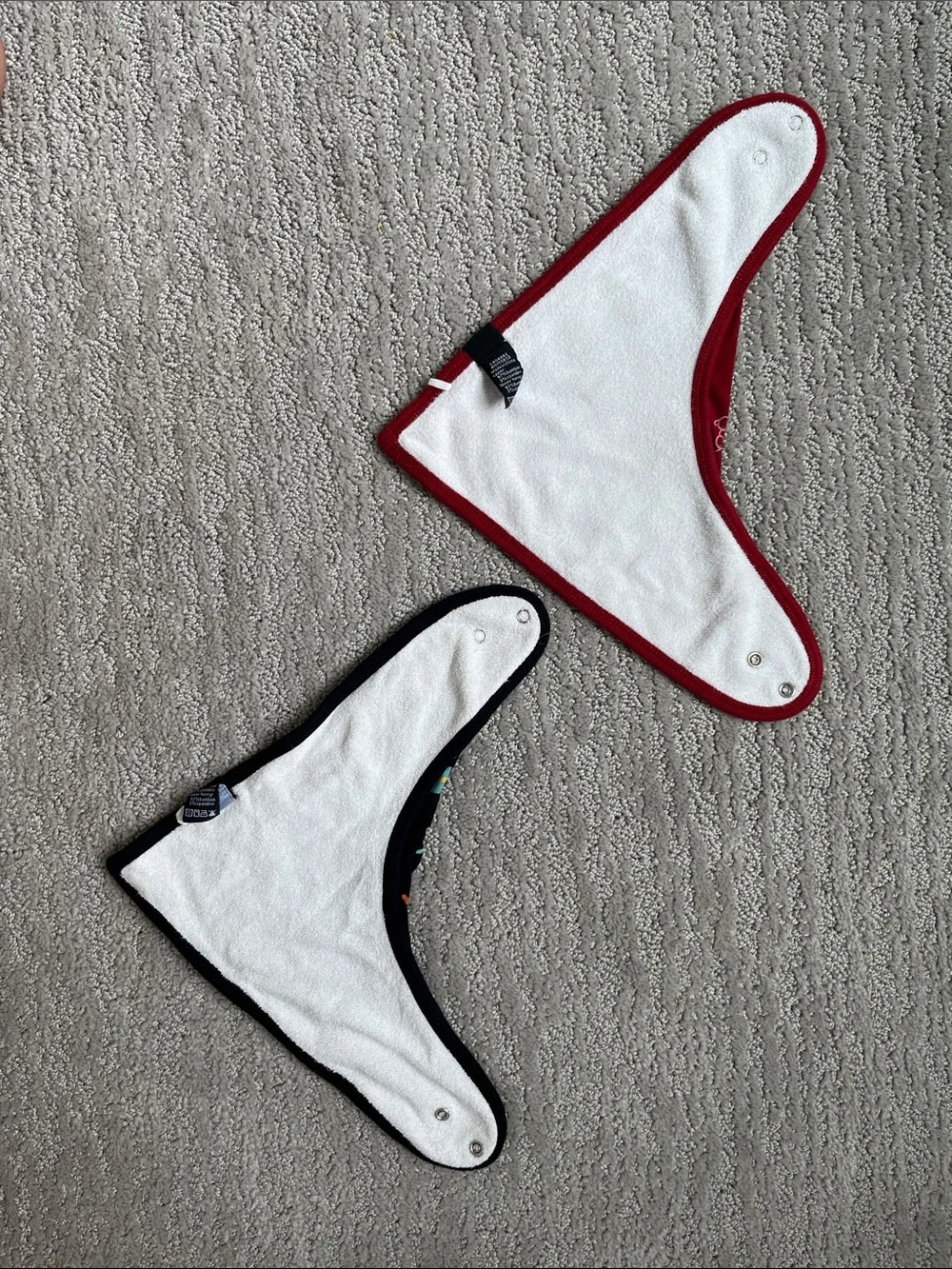 Kyte Baby Bibs — Gryffindor Red and Black Birthday Party - Kids Bandana Bibs